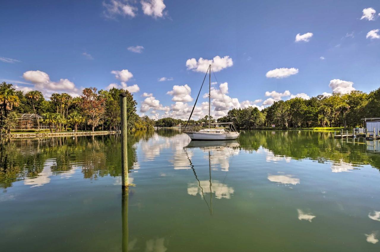 Crystal River House Scalloping And Dock, Gulf 7 Mi! Eksteriør bilde